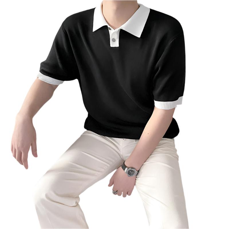 Adam | Wide Sleeve Polo for Men