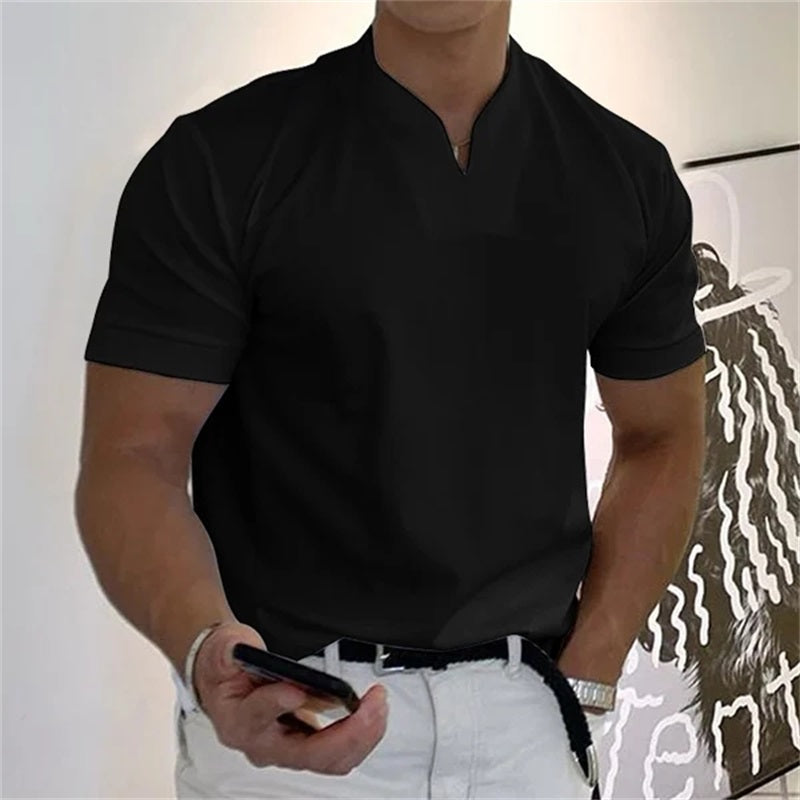 Lucas | Short Sleeve T-Shirt with V-Neck
