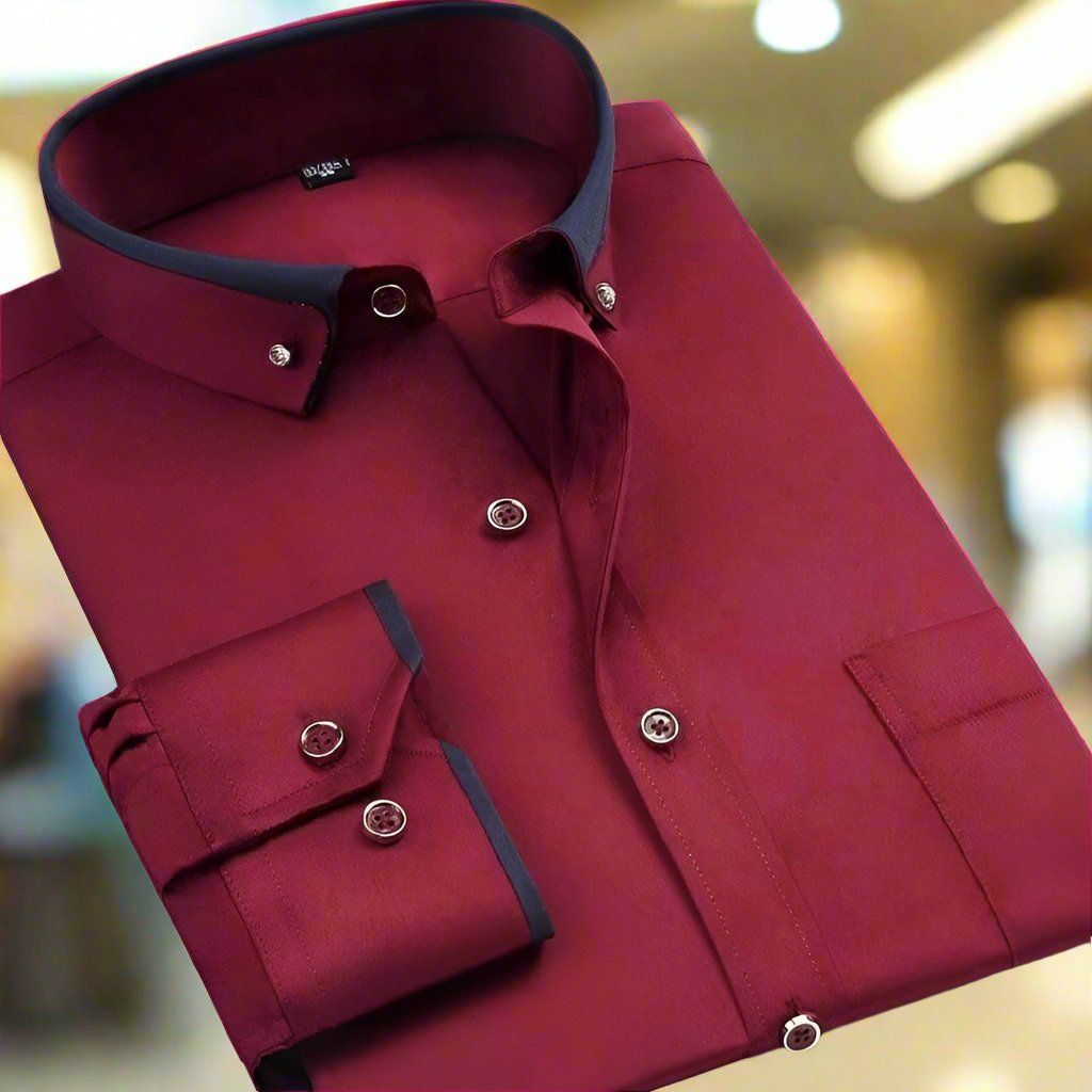 Eugene | Classic Cotton Long Sleeve Shirt