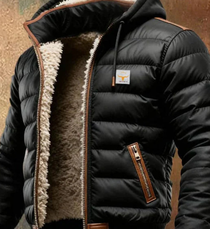 Cade | Sherpa Lined Hooded Jacket