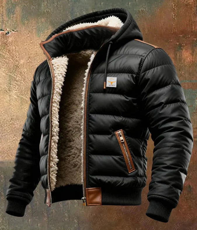 Cade | Sherpa Lined Hooded Jacket