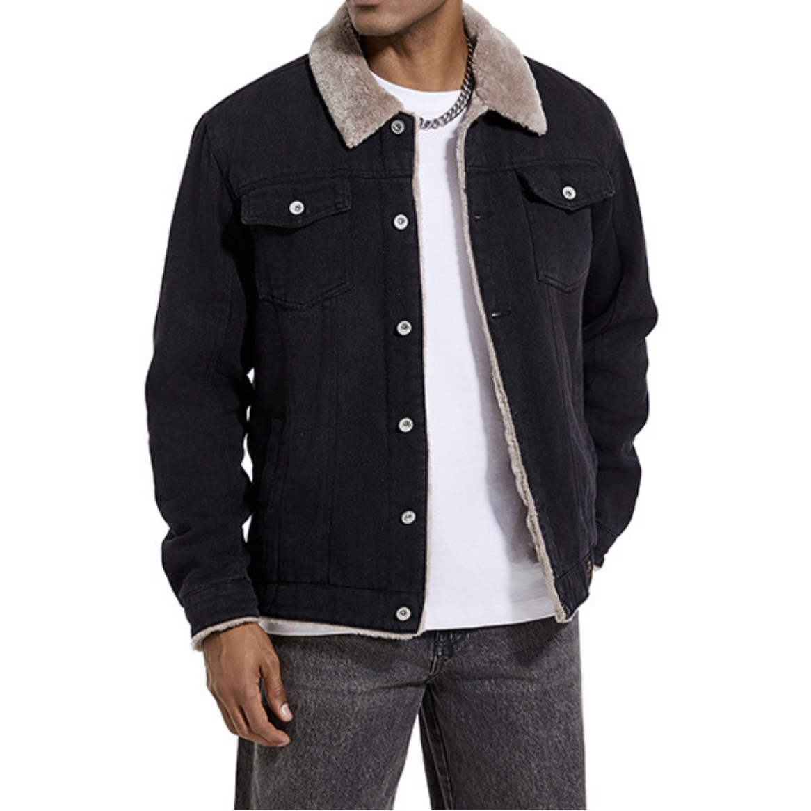 Isaiah | Elegant Denim Jacket