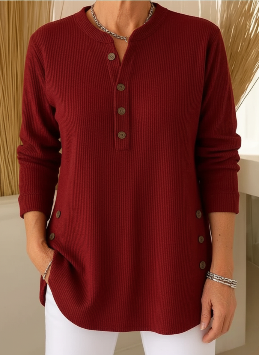Valerie | Soft and Flattering Long Sleeve Sweater