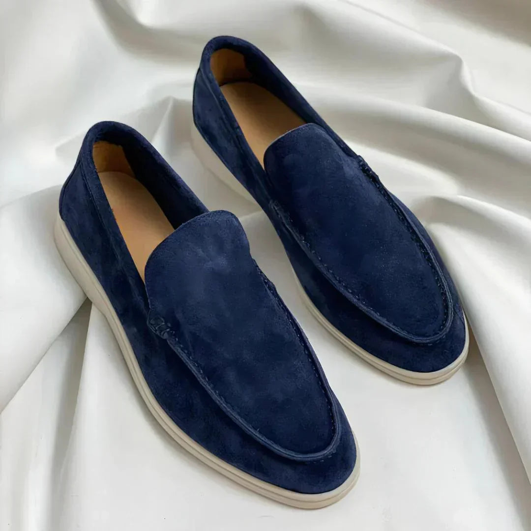 Grayson | Classic Suede Loafers