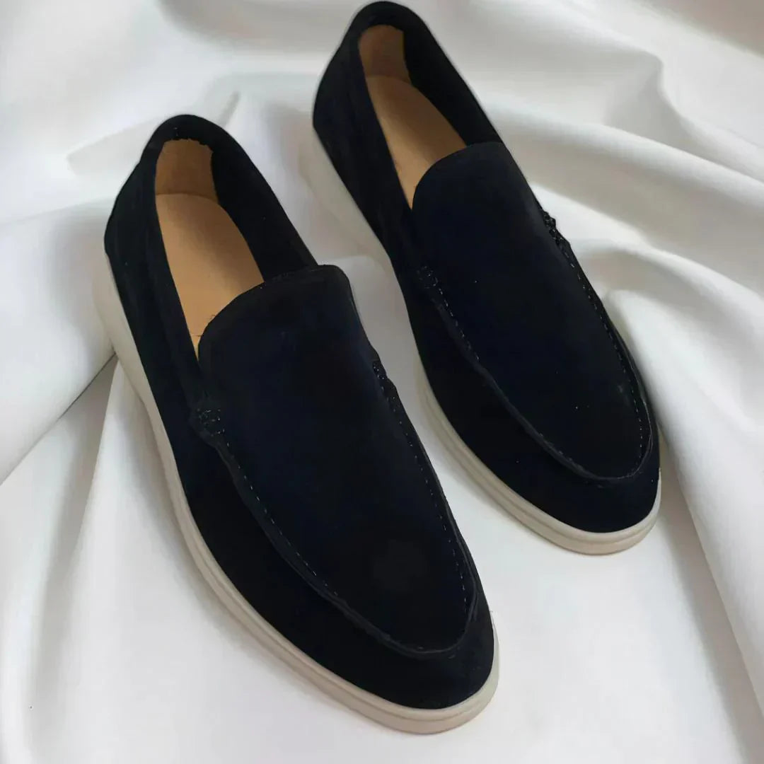 Grayson | Classic Suede Loafers