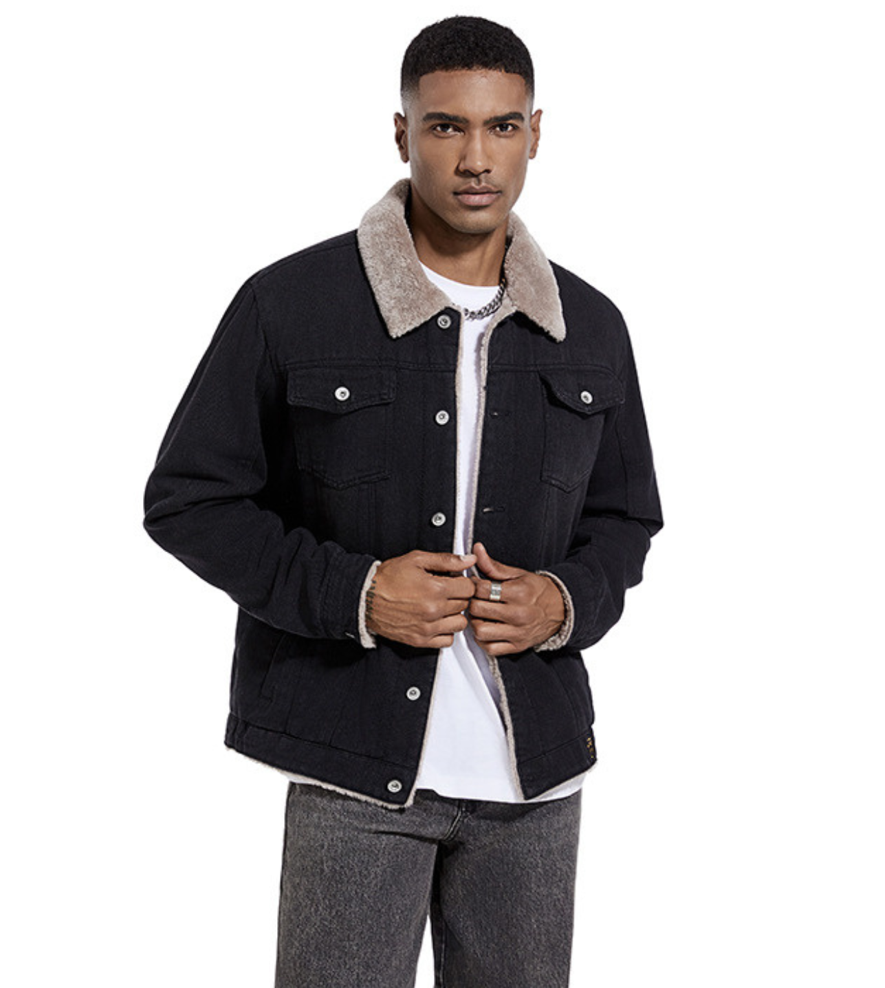 Isaiah | Elegant Denim Jacket