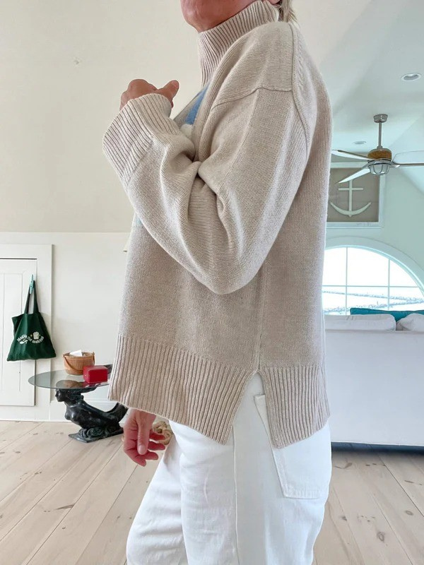 Emily | Cashmere Turtleneck Ski Sweater