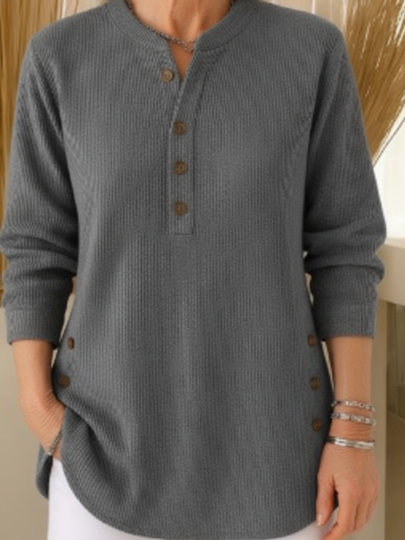 Valerie | Soft and Flattering Long Sleeve Sweater