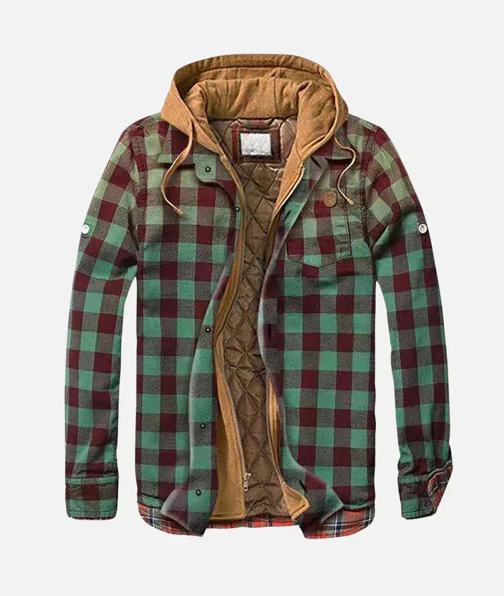 Jack | Patchwork Vest with Plaid Print