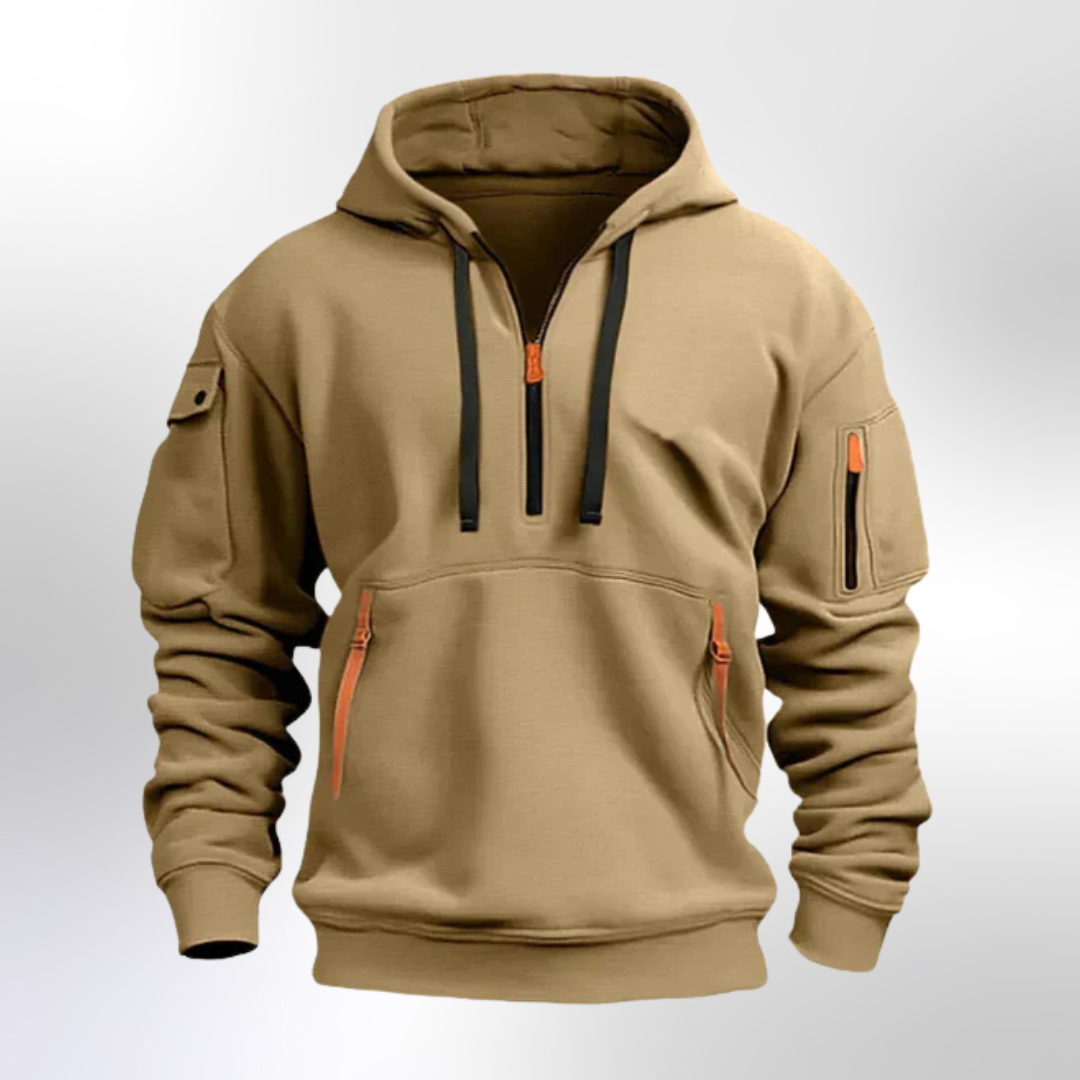Kade | Cozy Minimalist Hooded Sweatshirt