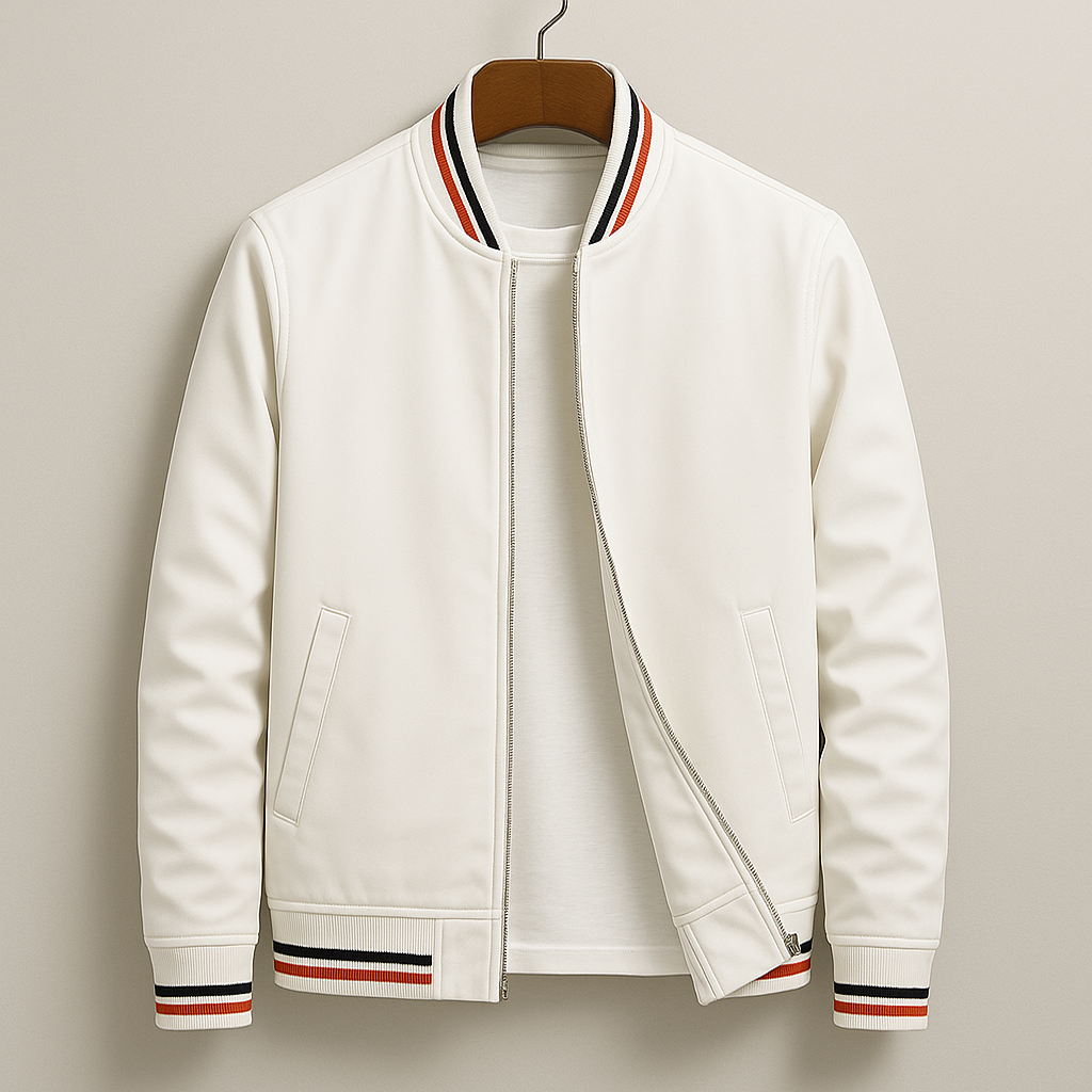 Noah | Minimalist Bomber Jacket