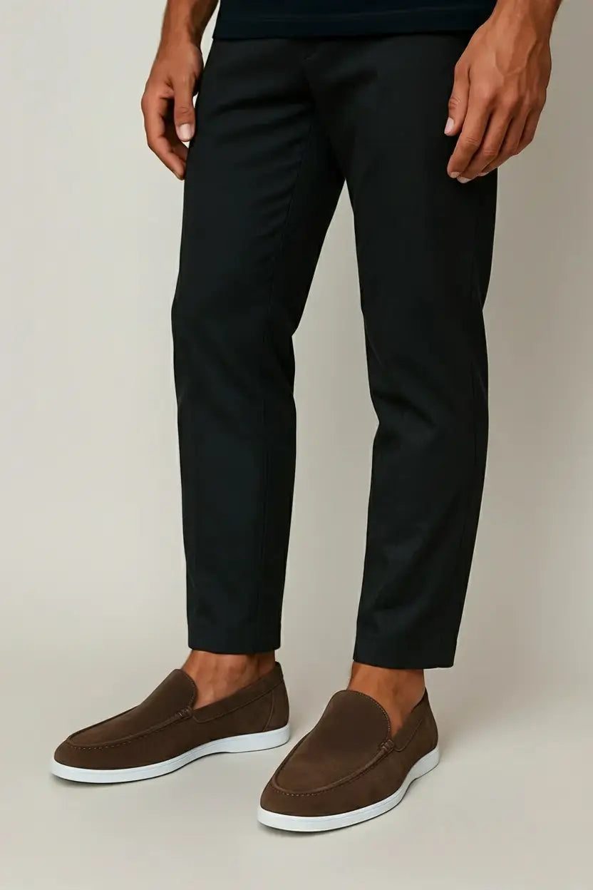 Grayson | Classic Suede Loafers