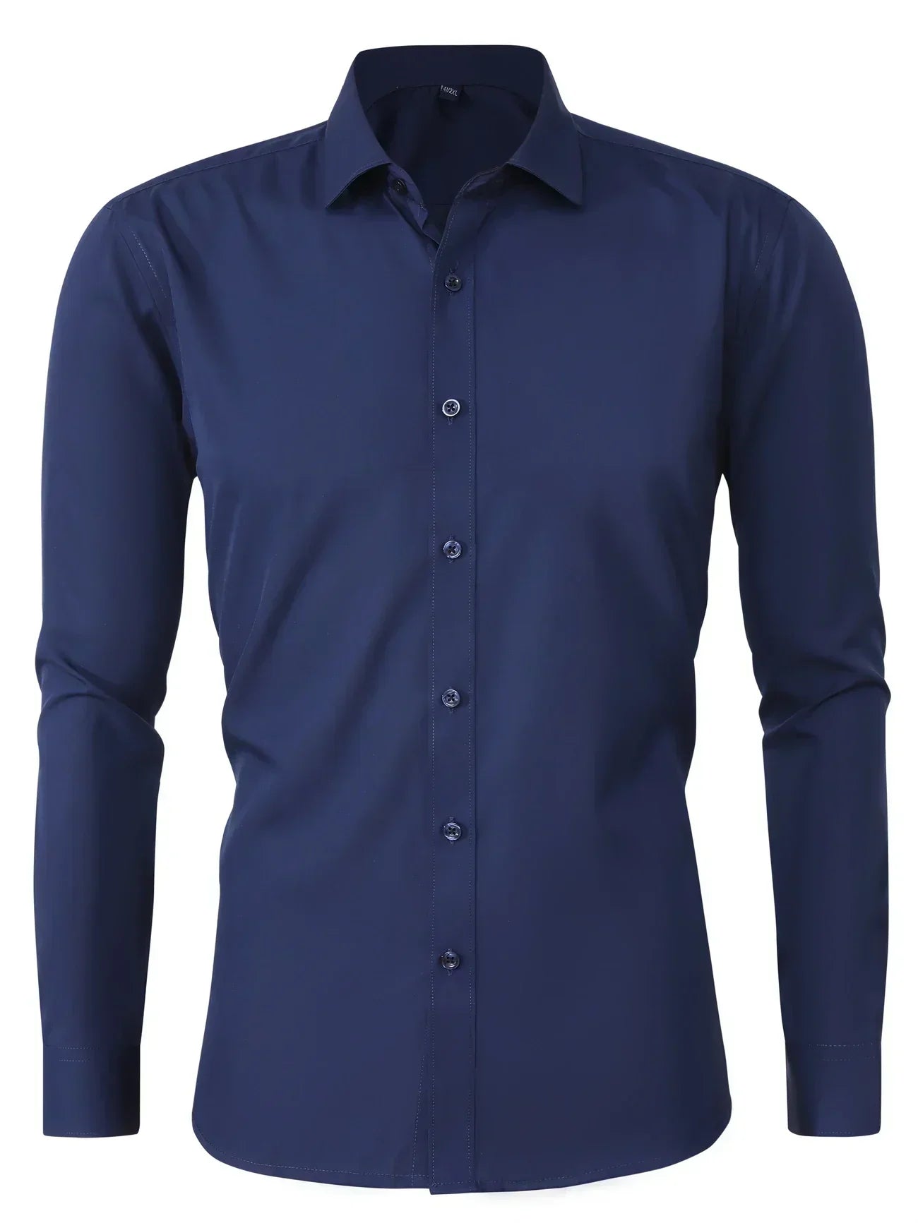 Hunter | Elegant Long Sleeve Button-Up Shirt