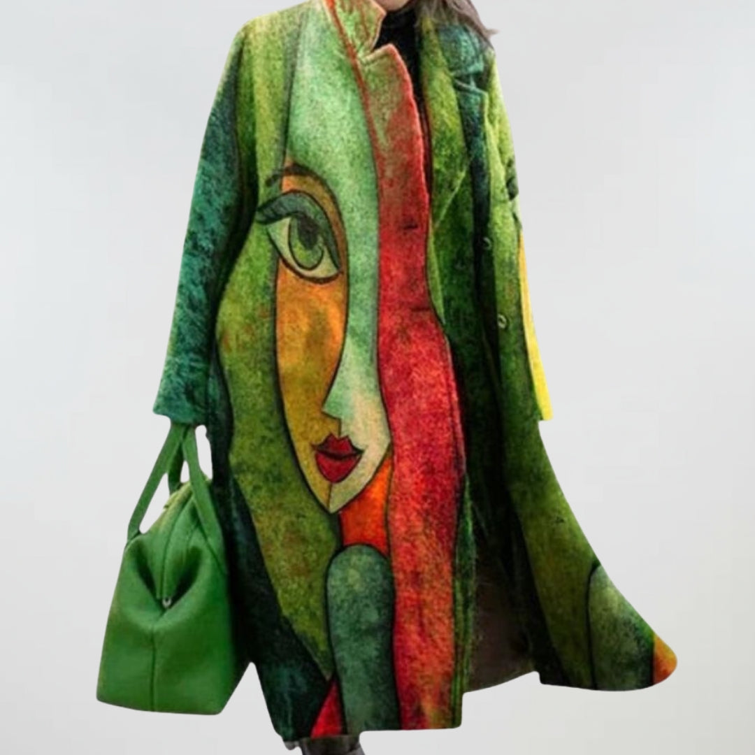Hannah | Oversized Check Coat
