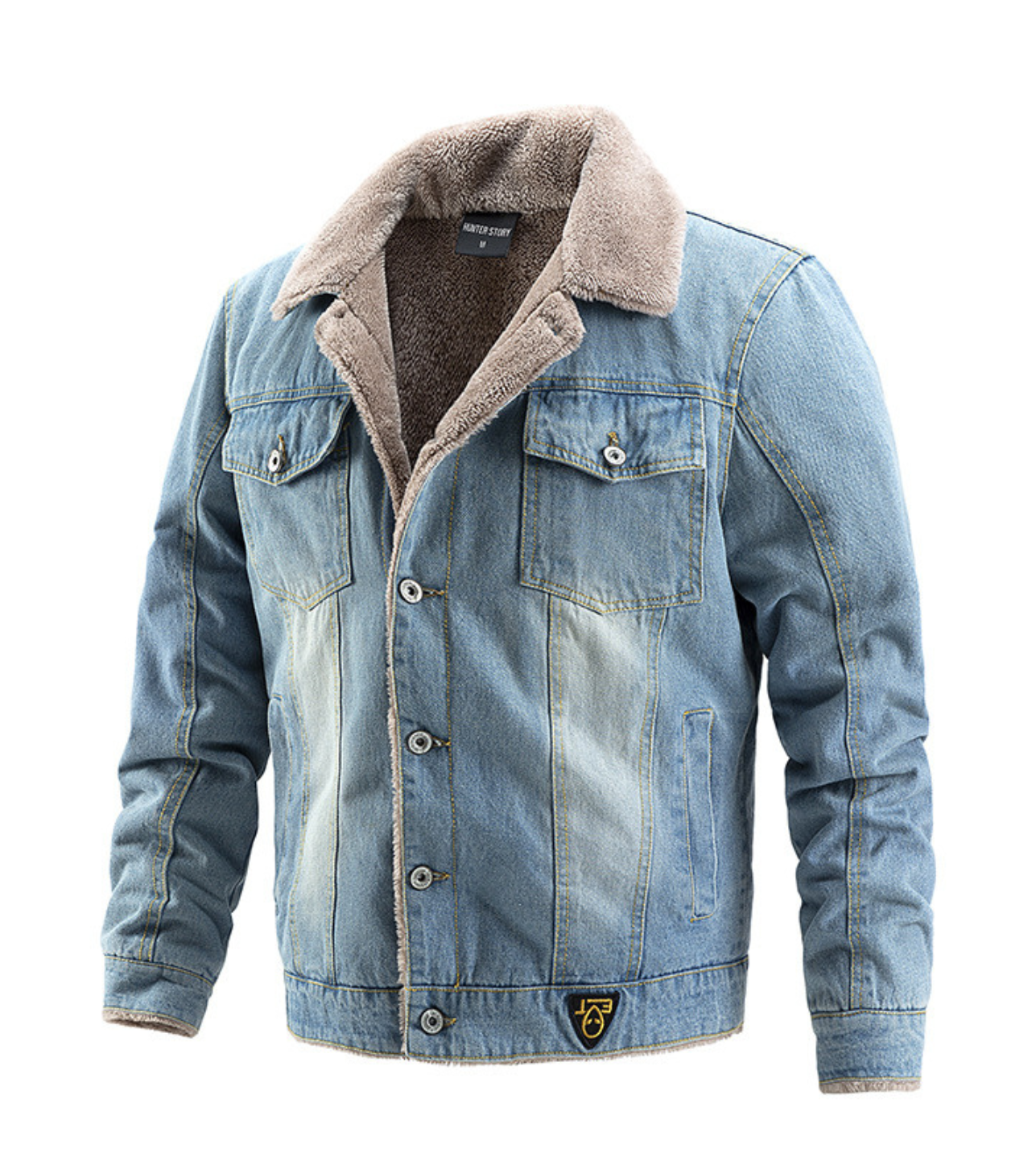 Isaiah | Elegant Denim Jacket