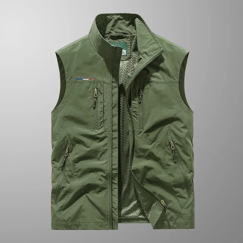 Raymond | Breathable Vest with Many Pockets for Outdoor Activities