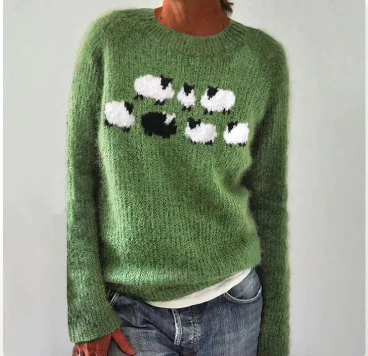 Lena | Scandinavian Knitted Sweater