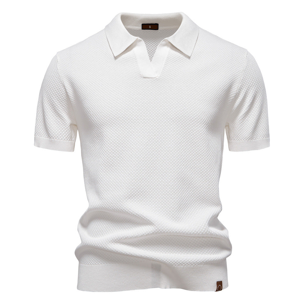 Michael | Elegant Short Sleeve Polo