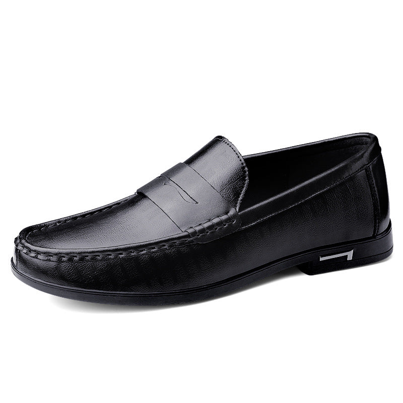 James Men's Genuine Leather Shoes with High-Quality Finish