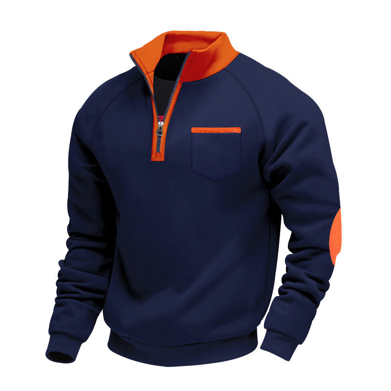 David | Fleece Pullover with Quarter Zip