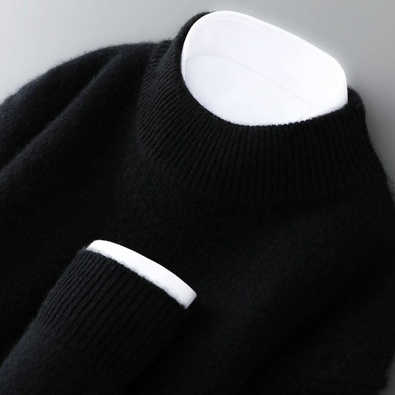 Chester | Elegant Cashmere Sweater (Black)