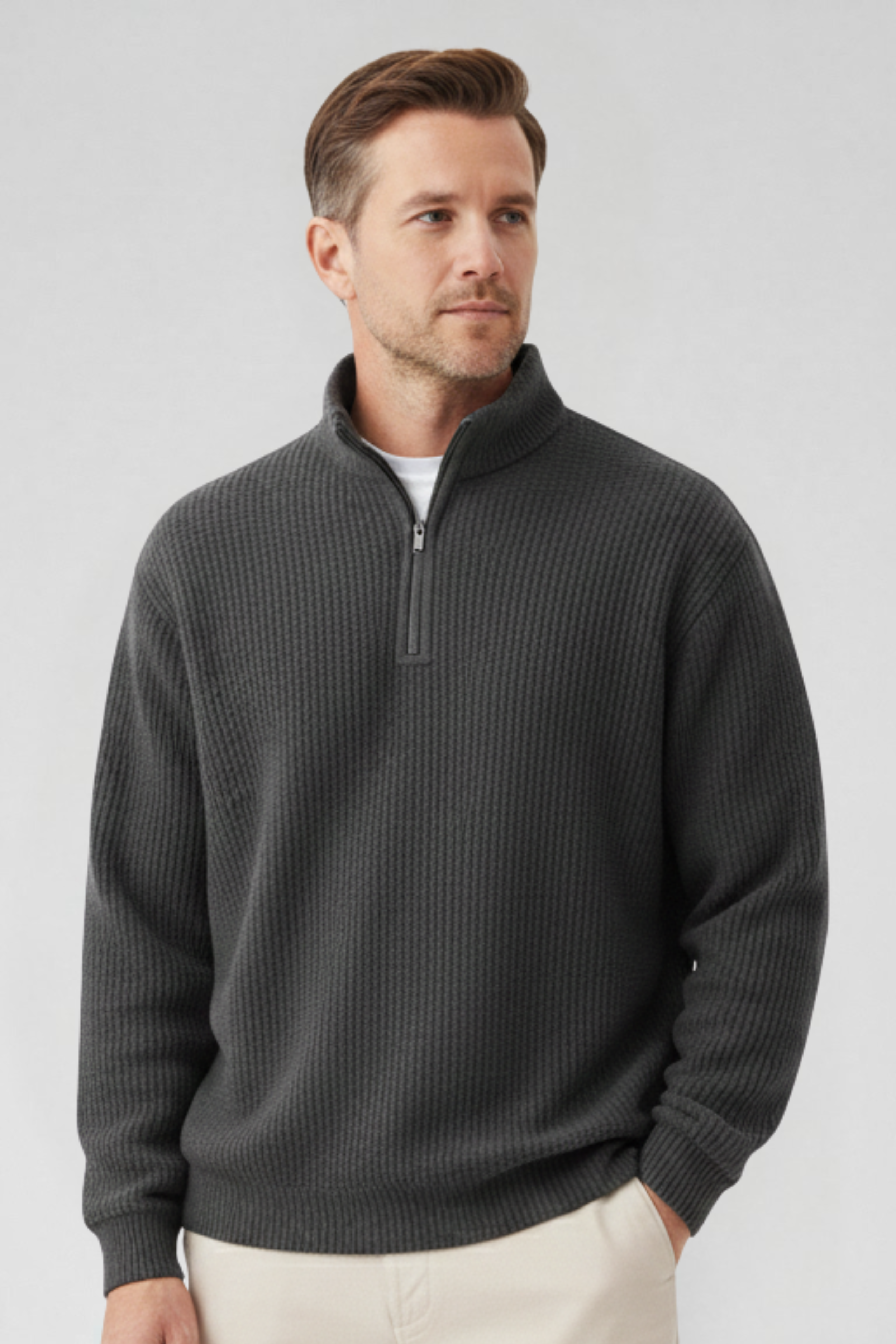 Ryan | Timeless Knit Quarter-Zip