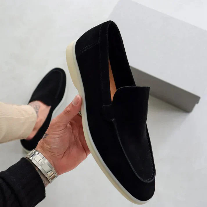 Grayson | Classic Suede Loafers