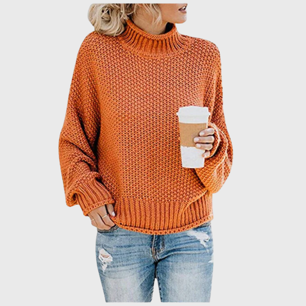 Sarah | High Neck Pullover