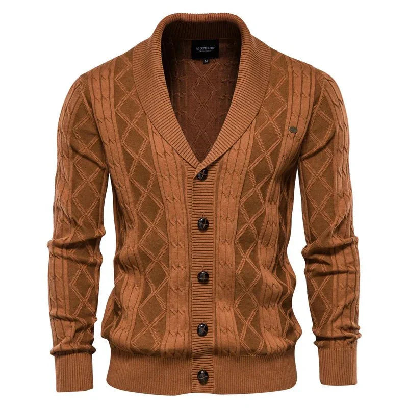 Damon | Men's Cardigan with Buttons