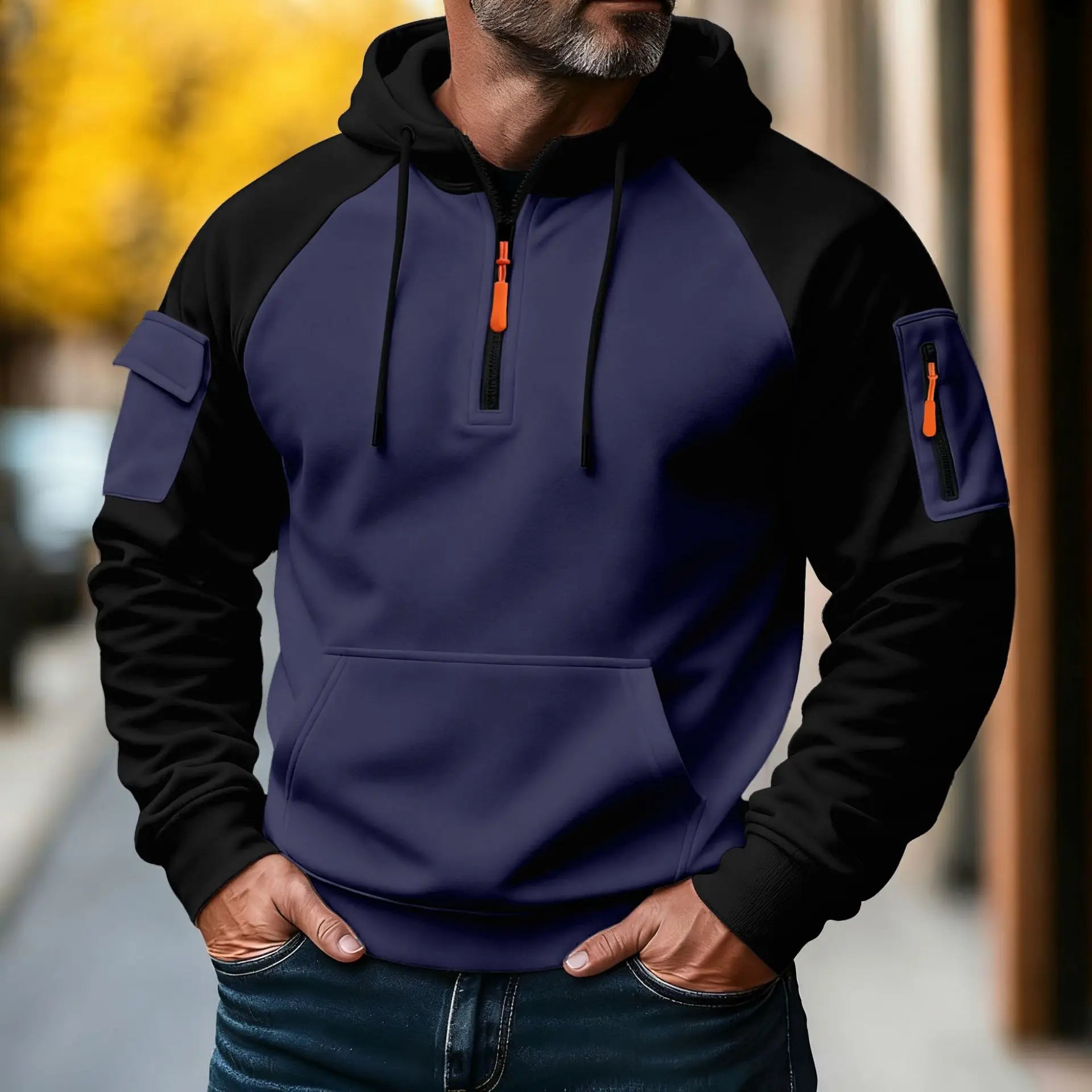 Charles | Stylish Hoodie with Zipper