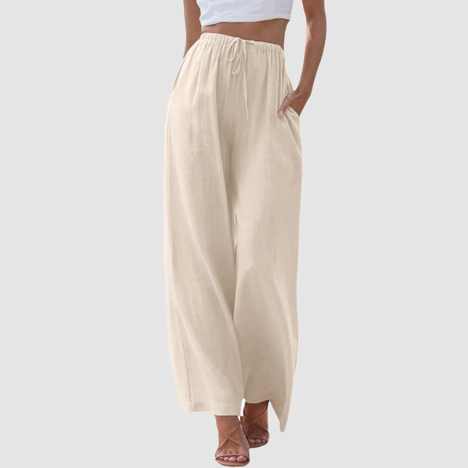 Ashley | Comfort Wide-Leg Pants with High Waist