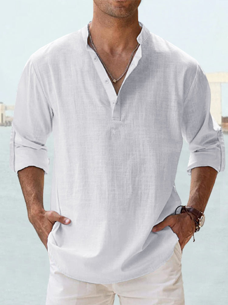Elijah | Breathable Linen Shirt