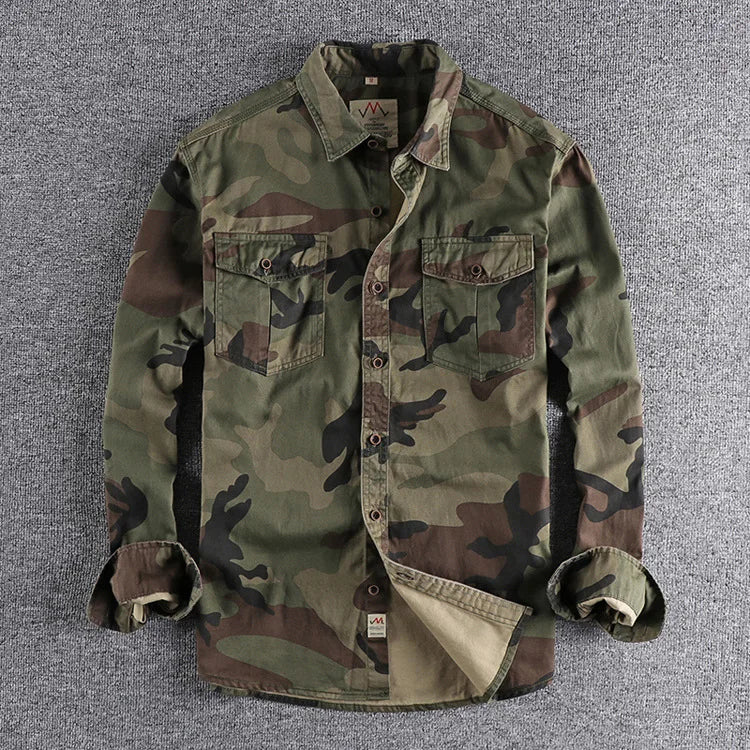 Joshua | Long Sleeve Button-Up Shirt