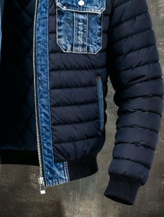 Sergio | HYBRID QUILTED DENIM JACKET