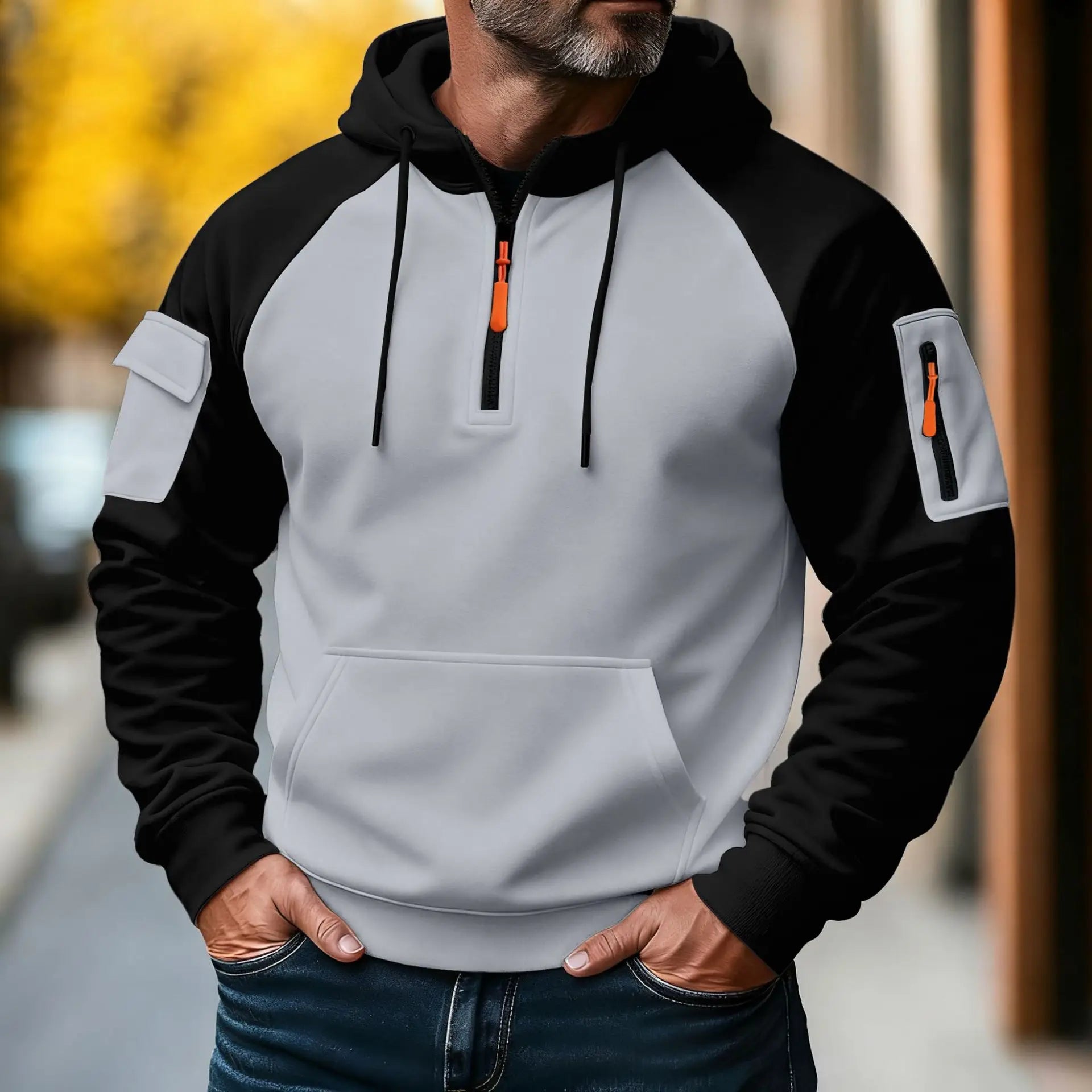 Charles | Stylish Hoodie with Zipper