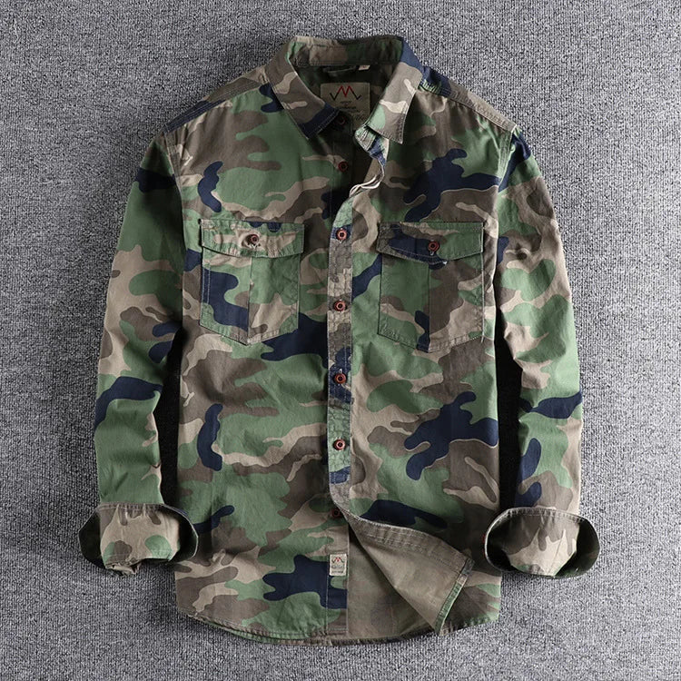 Joshua | Long Sleeve Button-Up Shirt
