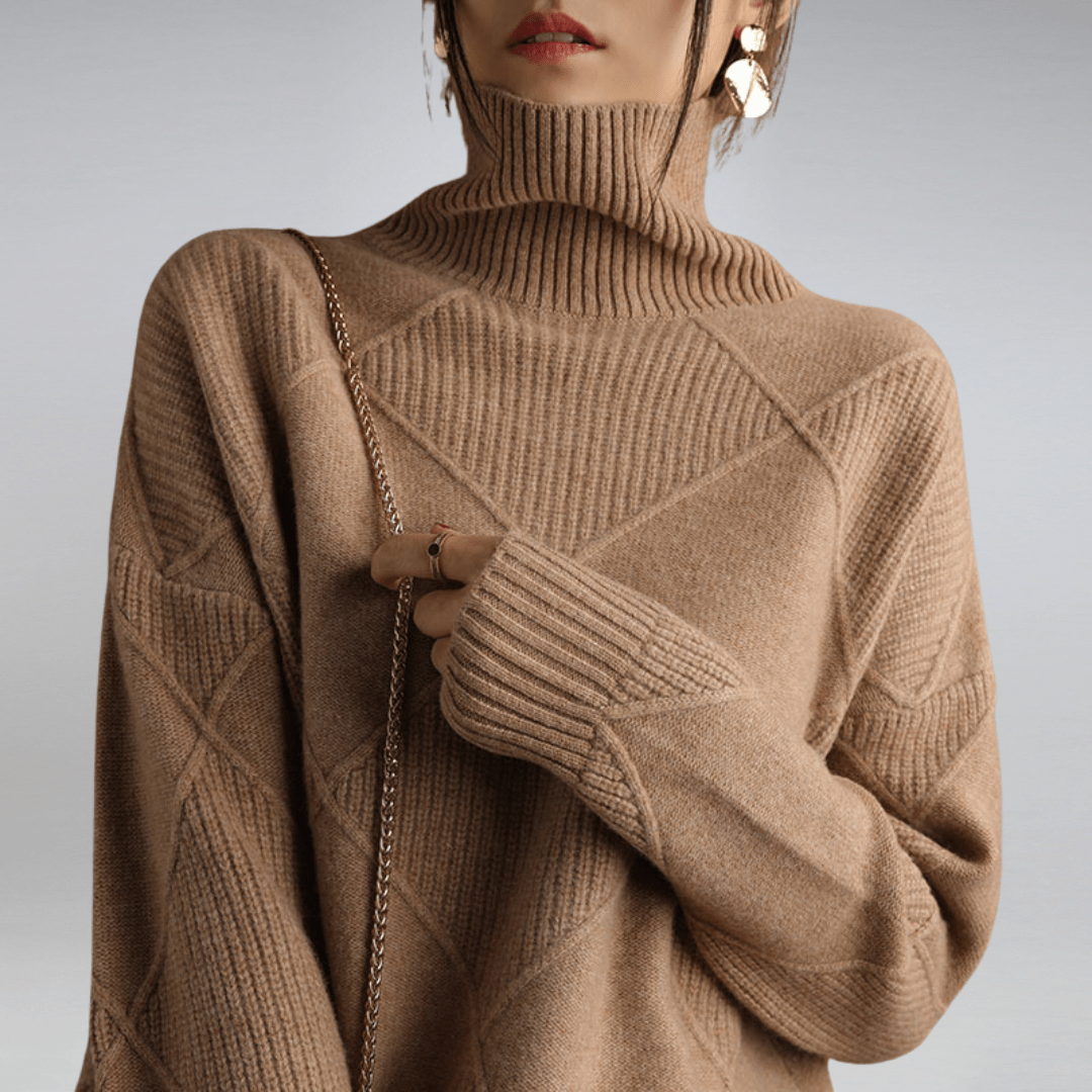 Aubrey | Soft turtleneck sweater