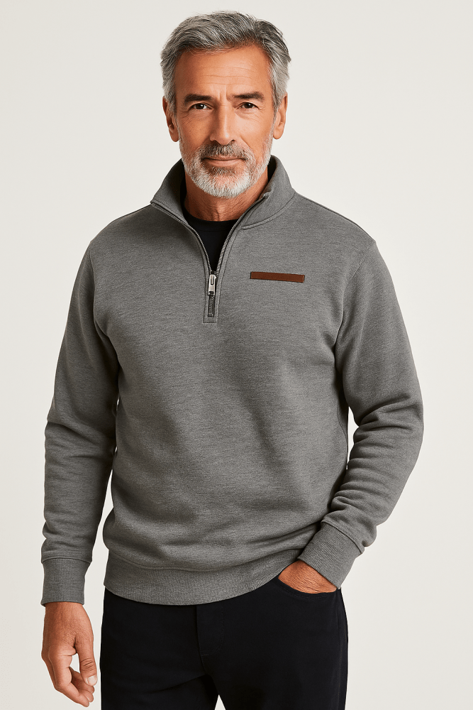 Kellan | Casual fleece sweater for men