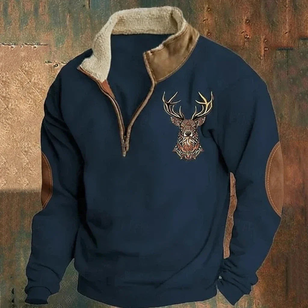 Everett | Nordic Deer Sweater