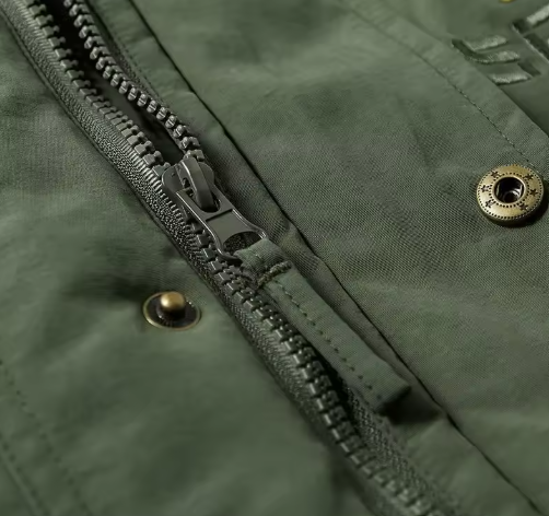 Amos | Warm Men's Fleece Jacket Made from Premium Wool Blend