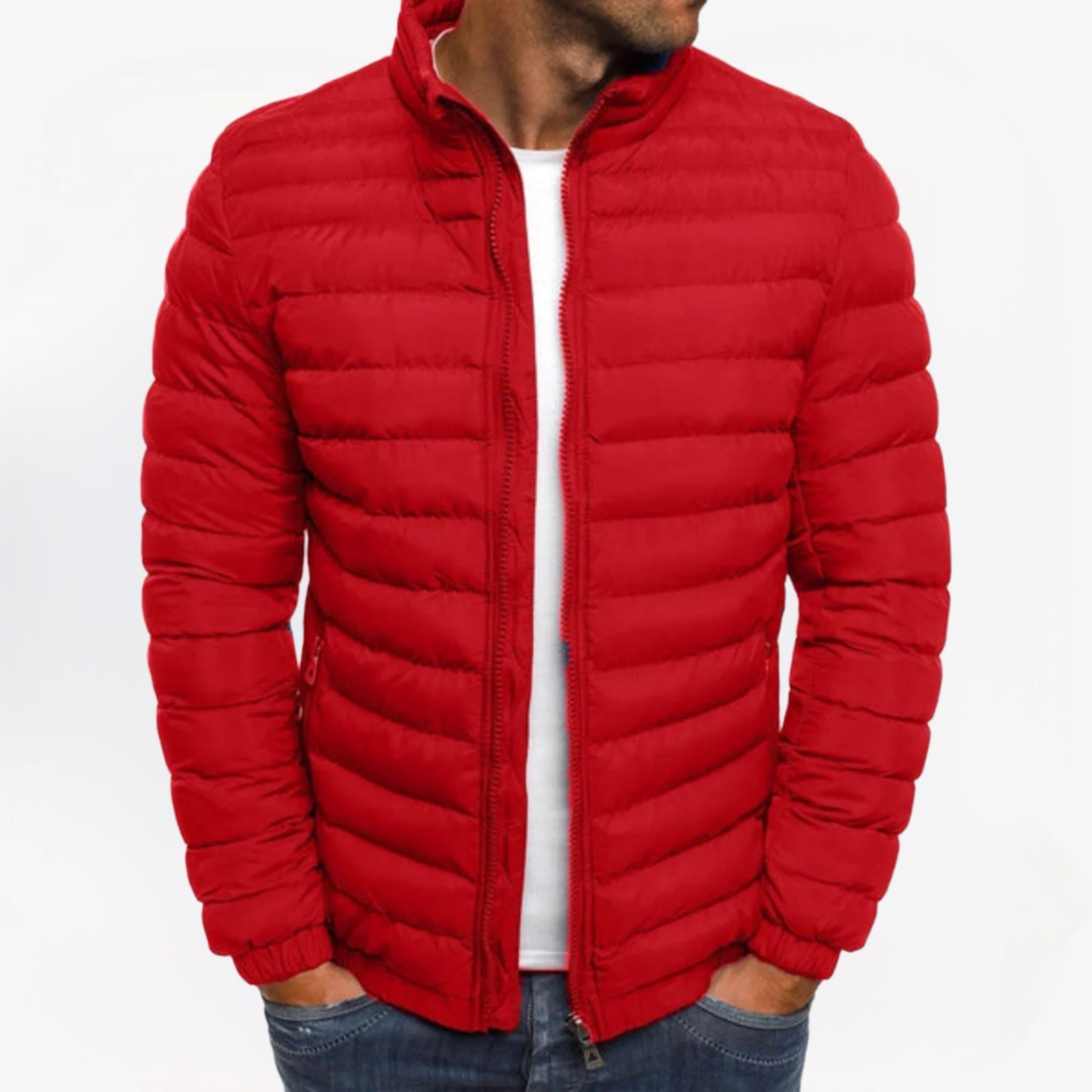 Alexander | Elegant Quilted Jacket with Zipper