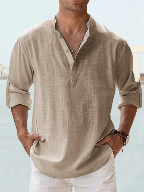 Elijah | Breathable Linen Shirt