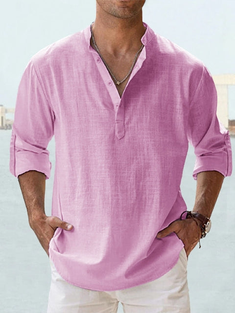 Elijah | Breathable Linen Shirt