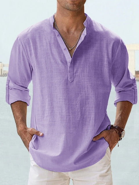 Elijah | Breathable Linen Shirt
