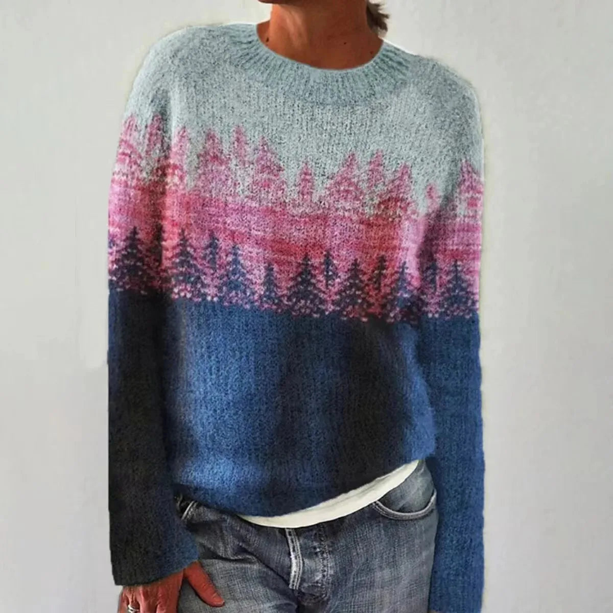 Lena | Scandinavian Knitted Sweater