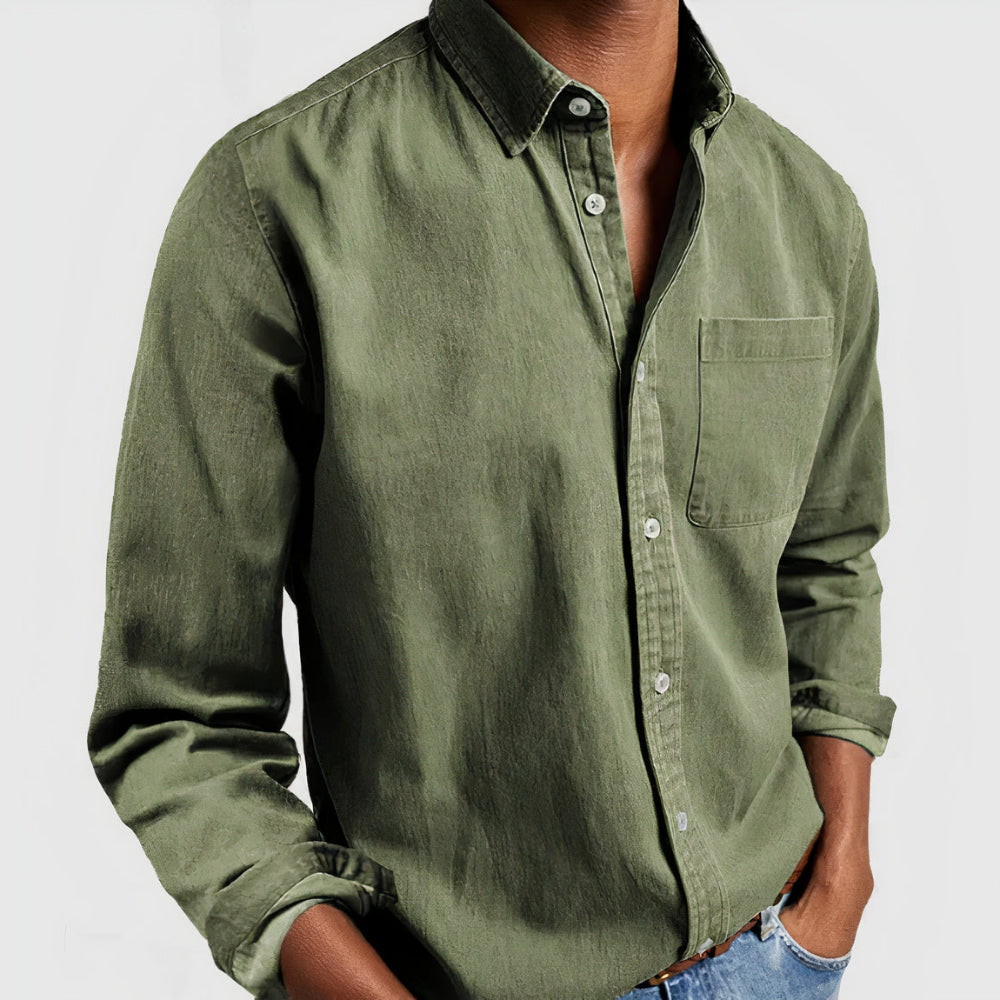 Scott | Versatile Cotton Shirt for Summer