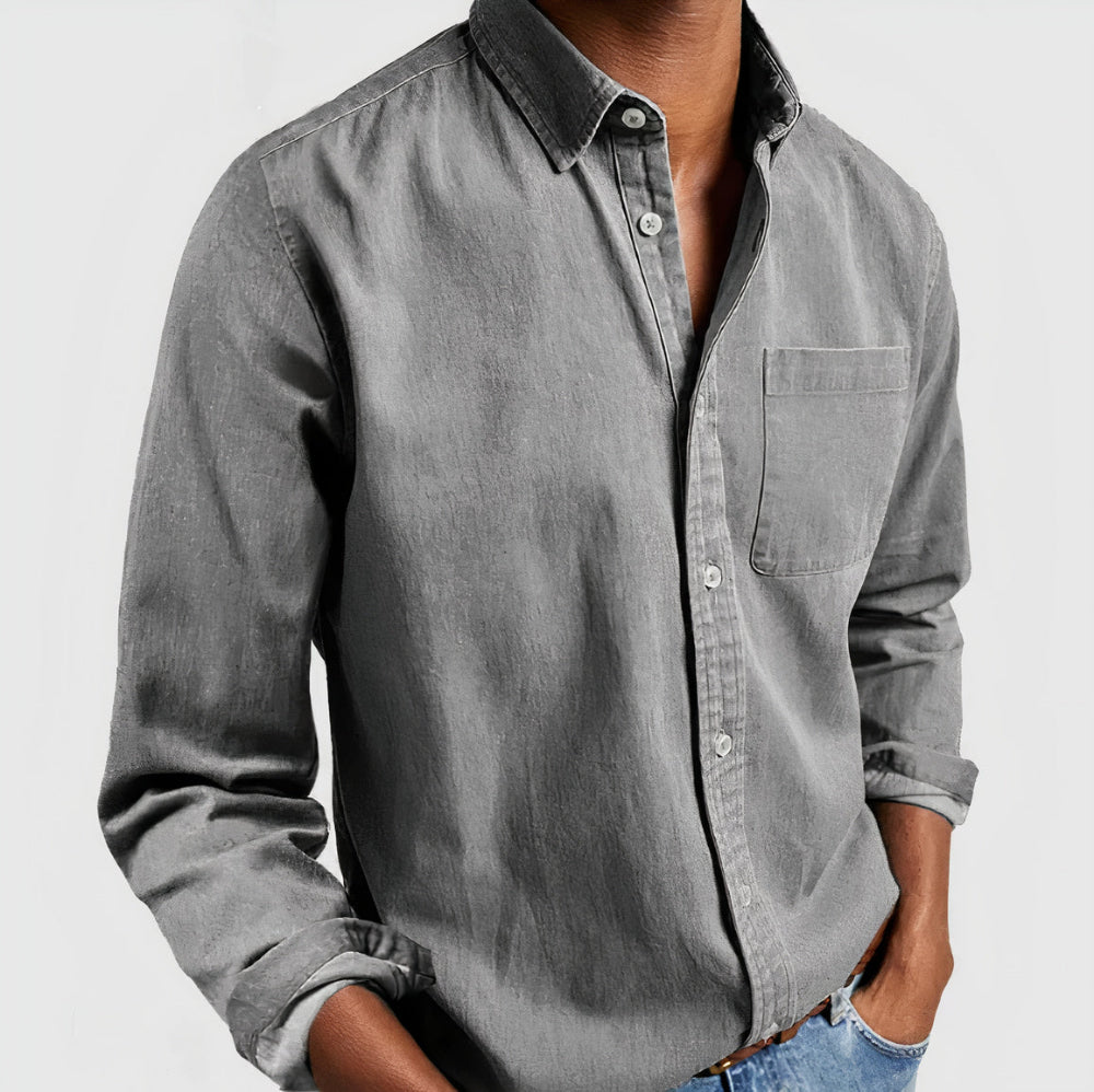 Scott | Versatile Cotton Shirt for Summer