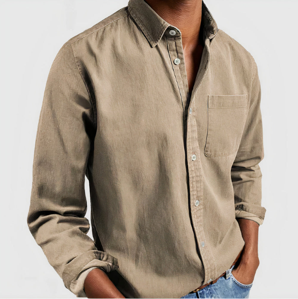 Scott | Versatile Cotton Shirt for Summer