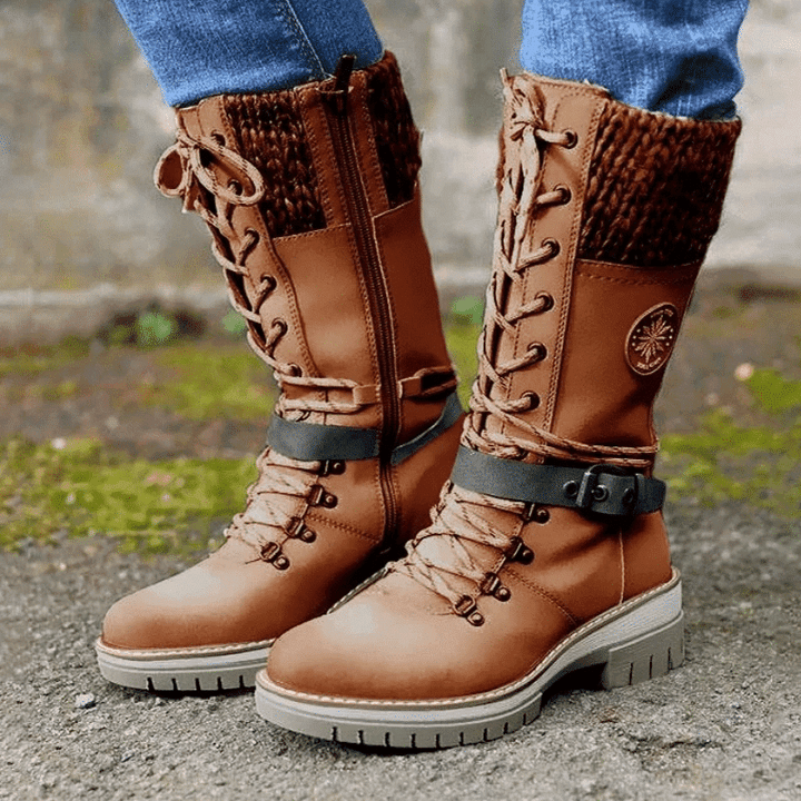 Esme | Waterproof Lace-Up Boots