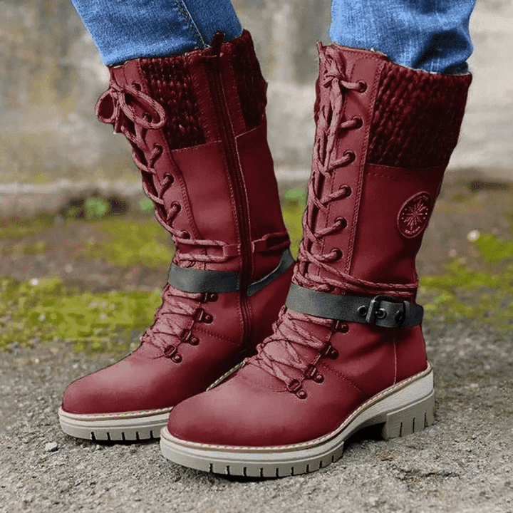 Esme | Waterproof Lace-Up Boots